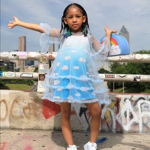 Hannah Banana Cloud & Rainbow Fancy Dress